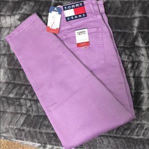 Purple Tommy Hilfiger Jeans